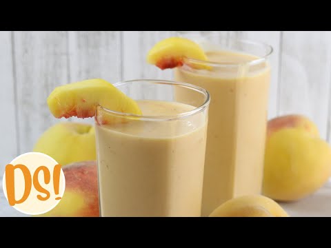 The Best Morning Breakfast Shake! Your going to have to make Extra!! Peach Milk Kefir Shake!