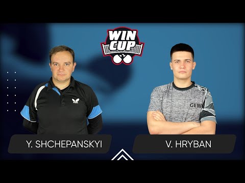 12:45 Yurii Shchepanskyi - Vadym Hryban West 2 WIN CUP 12.06.2024 | TABLE TENNIS WINCUP