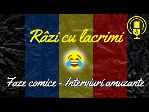 Râzi cu lacrimi 😂 Interviuri amuzante 😂 Faze comice româneşti