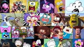 All Cartoon Screaming Episodes At The Same Time (H