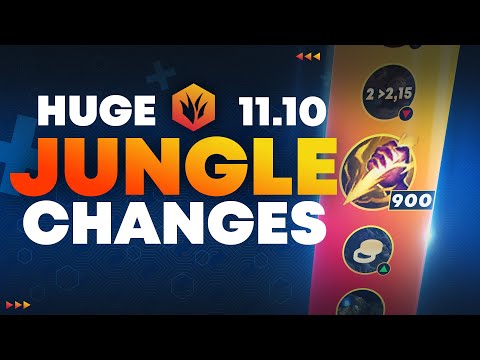 The Truth About The HUGE Jungle Rework & Smite Changes In Patch 11.10!