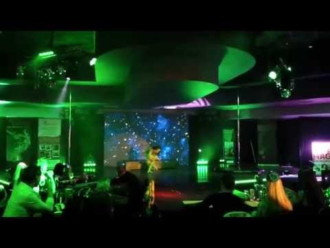 Olga Puķe Blackpool Pole dance competition 2nd place Amateur