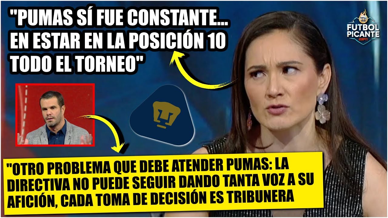 FRACASO DE PUMAS, una responsabilidad COMPARTIDA entre la directiva y EFRAÍN JUÁREZ | Futbol Picante