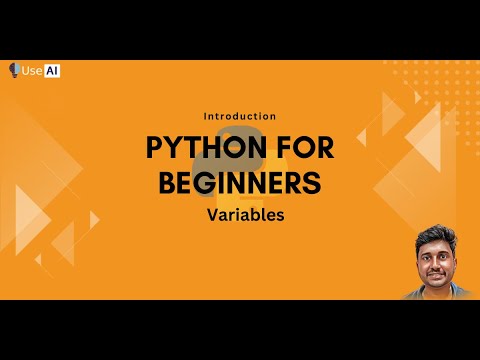 Variables in Python | UseAI | Free Tutorials