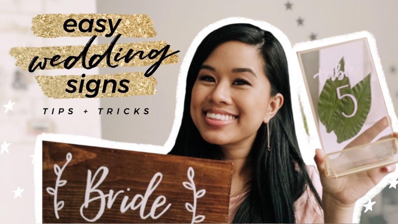 Where to Buy Wedding Signage For Your Destination Wedding