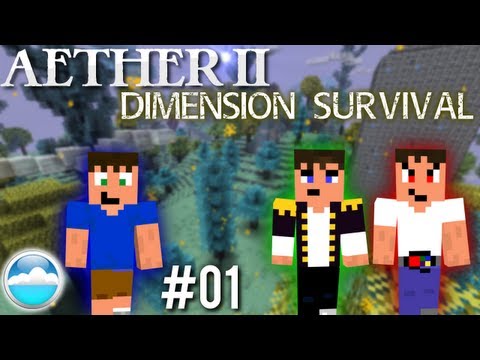 Minecraft: Aether II First Gameplay - A Heavenly World