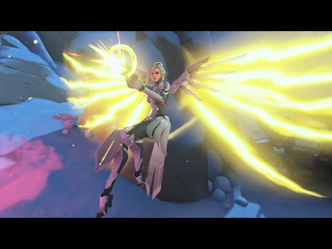 I Ranked Down :c (My Mercy Skin Collection Pt.3) ♡ Diamond Mercy Gameplay OW2 ✩ 오버워치2 다이아 메르시