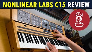 Video thumbnail for Nonlinear Labs C15 Review: €4000 for a two sine-wave synth? How C15's elegant engine & controls work by loopop