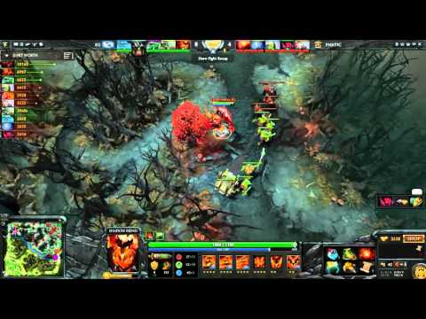 EG.Arteezy Perfect Timing on SF Ulti on IO vs Fnatic