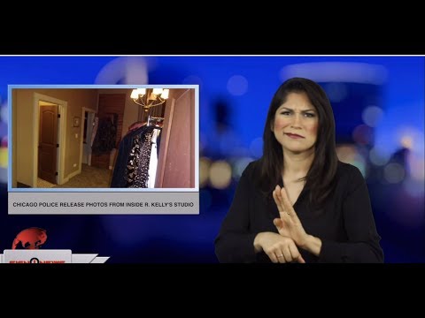 Chicago police release photos from inside R. Kelly's studio (ASL - 1.23.19)