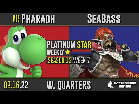PSW S13:W7 - MBS | Pharaoh (Yoshi) vs SeaBass (Ganon) - W Quarterfinals