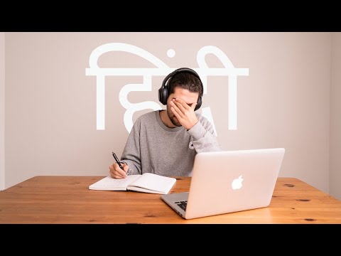 Foreigner Tries To Learn HINDI In 7 days