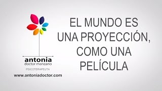 El mundo es una proyección. Como una película.