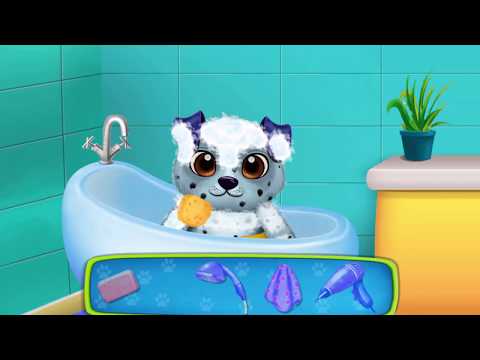 Fun Pet Animal Care - Puppy Toilet, Bath time, Playtime For Kids Game | Fun Animated Video