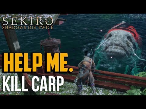Sekiro : How to Kill Giant Carp (Big Fish)