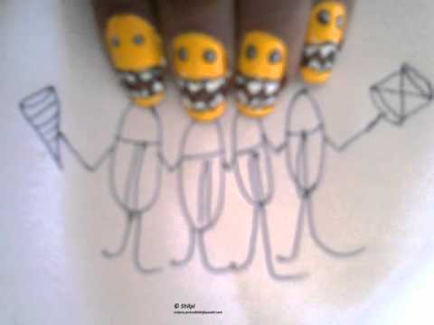 Shilpi nail design-02 DoMos (Indian Nail Design Channel By SHILPI )