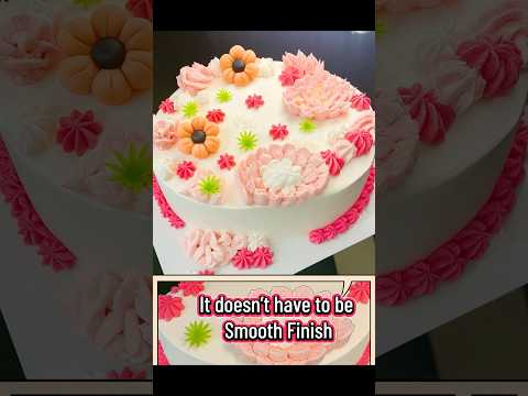 🔥It’s okay if it’s not Smooth Finished…#foryou #shorts #decoration #cakeideas #pink