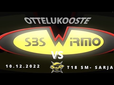 T18 SM-Sarja: SBS Wirmo - SaiPa (6-1) 10.12.2022