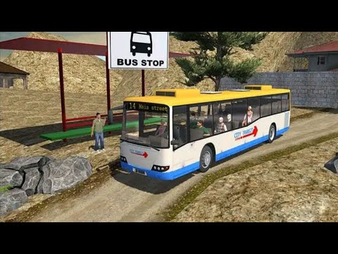 Real Uphill Offroad Bus Driving Simulation 2019 - Android Gameplay