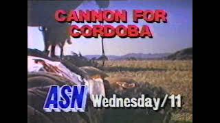 ASN Movies Promo - Cannon for Cordoba 1987