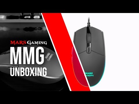 Pelė žaidimams Mars Gaming MMG Blanco video