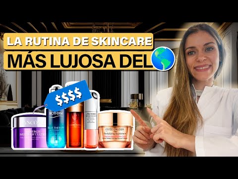 Rutina de skincare SÚPER LUJOSA 🤑