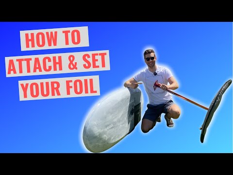 How To Attach & Set Your Foil | Wing Foiling (Wing Surfing)
