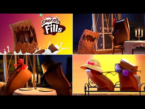 All The Best Kellogg's Chocos Fills Funny ChocoRobbers Commercials