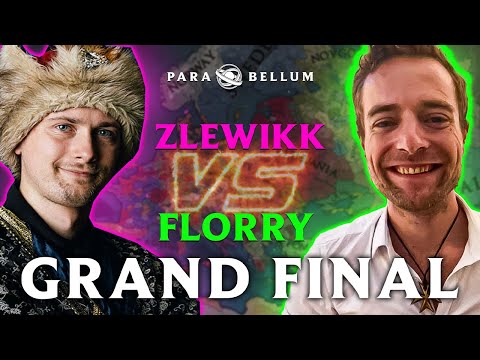 🔴FLORRY VS ZLEWIKK: Who will walk away CHAMPION of EU4? - Para Bellum GRAND FINAL 🔴