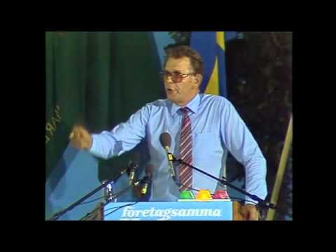 Valet 1982 - Duellen - Olof Palme (S) och Thorbjörn Fälldin (C)