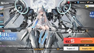 E.T.E Chronicle SEA , Gacha New Unit Wind-Angel + Weapon .