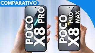 Poco X8 Pro vs Poco X8 Pro Max - Comparativo