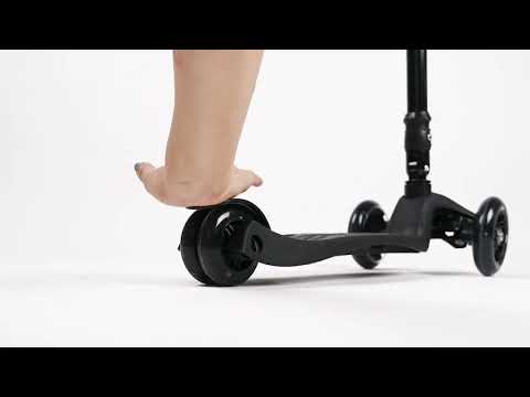 Video de Monopatín Plegable 4 ruedas Storm Negro