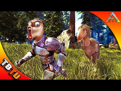 TAMING TERROR BIRDS AND STARTING THE KIBBLE FARM! Vanilla Ark Survival Evolved LSE8