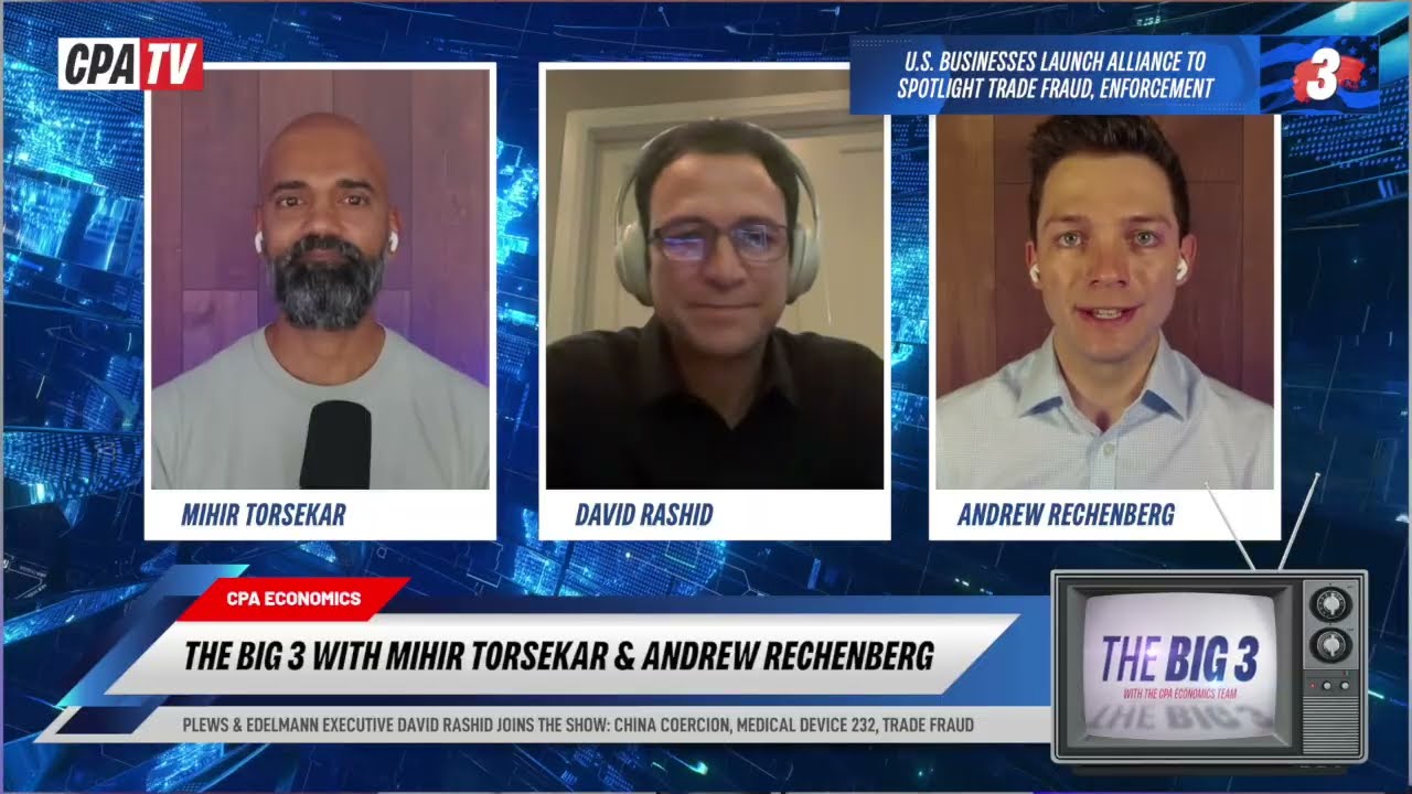 The Big 3: Trade Fraud Expert David Rashid Discusses New Industry Alliance to Combat Growing Problem