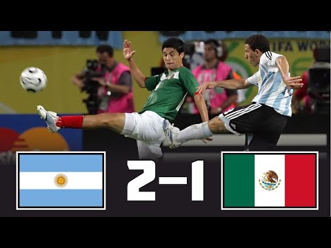 Argentina 2 - 1 Mexico | World Cup 2006
