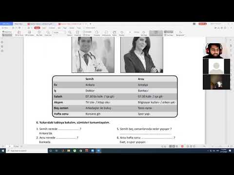 Turkish Language Course Lecture 39