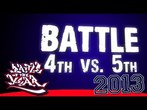 BOTY 2013 - BATTLE 4TH VS 5TH - THE RUGGEDS (NETHERLANDS) VS KGB TC UNITY (TAIWAN) [BOTY TV]