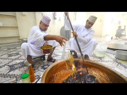 Omani HALWA FACTORY TOUR!! Making Oman's #1 SWEET in Nakhal, Oman!!