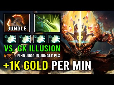 NEW Fast Jungle Guide +1K GPM Cleave Electric 1 Shot Slash Juggernaut Max Speed Dota 2