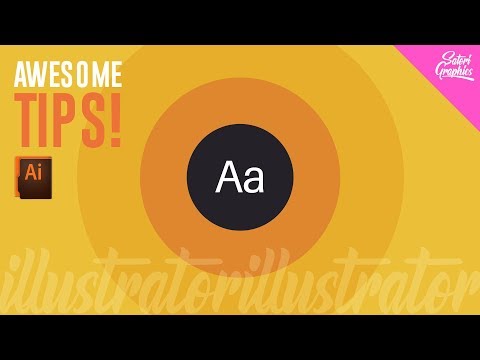 How to type on a circle in Illustrator USEFUL FUNCTION Type On A Path Illustrator BONUS VIDEO