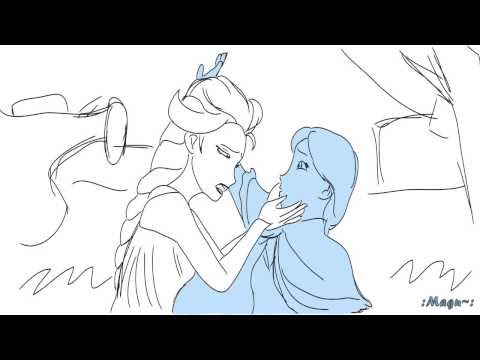 Frozen Storyboard -Do you want to  build a snowman? (Reprise)