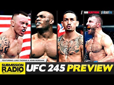 UFC 245: USMAN VS. COVINGTON PREVIEW SHOW - Luke Thomas, John Morgan | SUBMISSION RADIO
