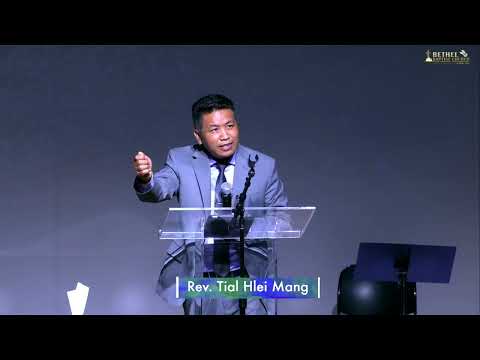 Baibal cawnnak: Rev. Tial Hlei Mang