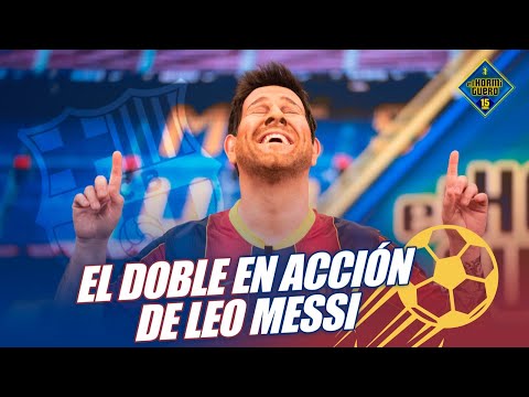 Carlos Latre se convierte en el doble de acción de Messi - El Hormiguero