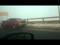 Авария в Жуковском туман и гололёд. 