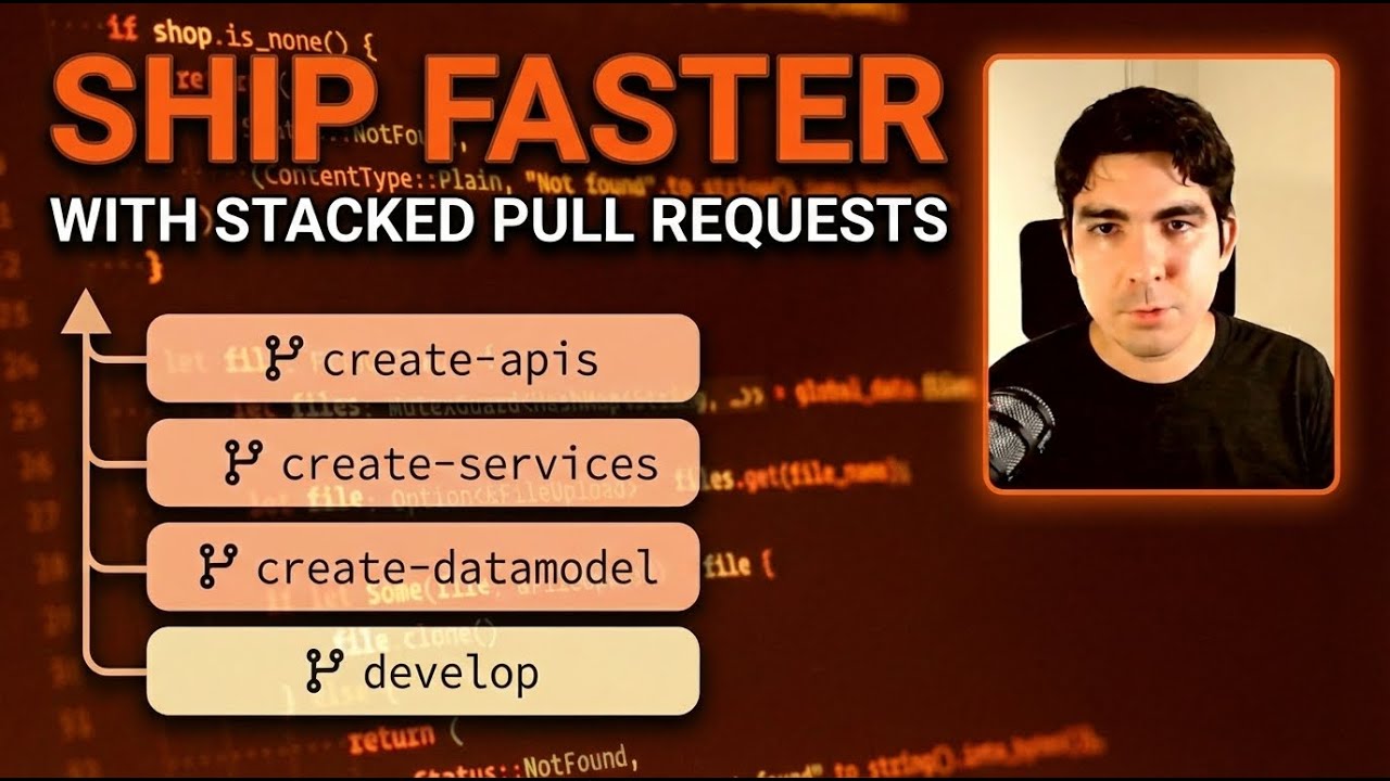 Stacked Pull Requests: Deliver Bigger Features Without Large PRs cover