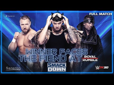 FULL MATCH - THE MIZ VS KING CORBIN VS DANIEL BRYAN - TRIPLE THREAT MATCH : SMACKDOWN 2019 (WWE2K20)