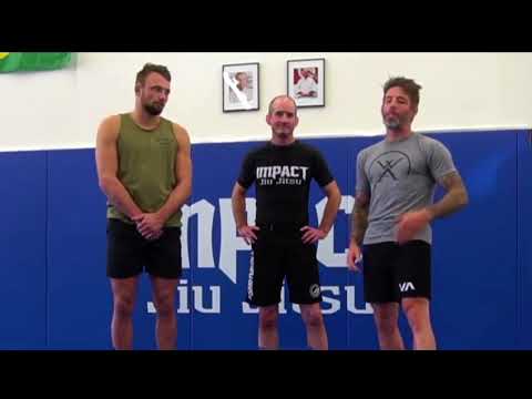 Craig Jones teaches me a great white belt technique.