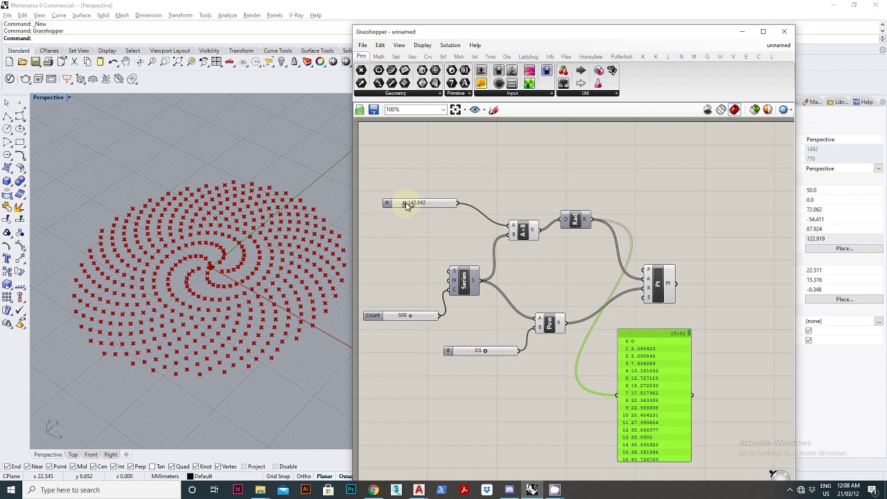 FA114 In06 Sunflower Grasshopper Tutorial